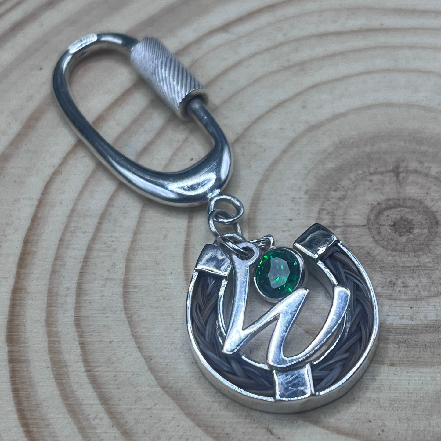 Braided Horse Hair Keychain Pendants