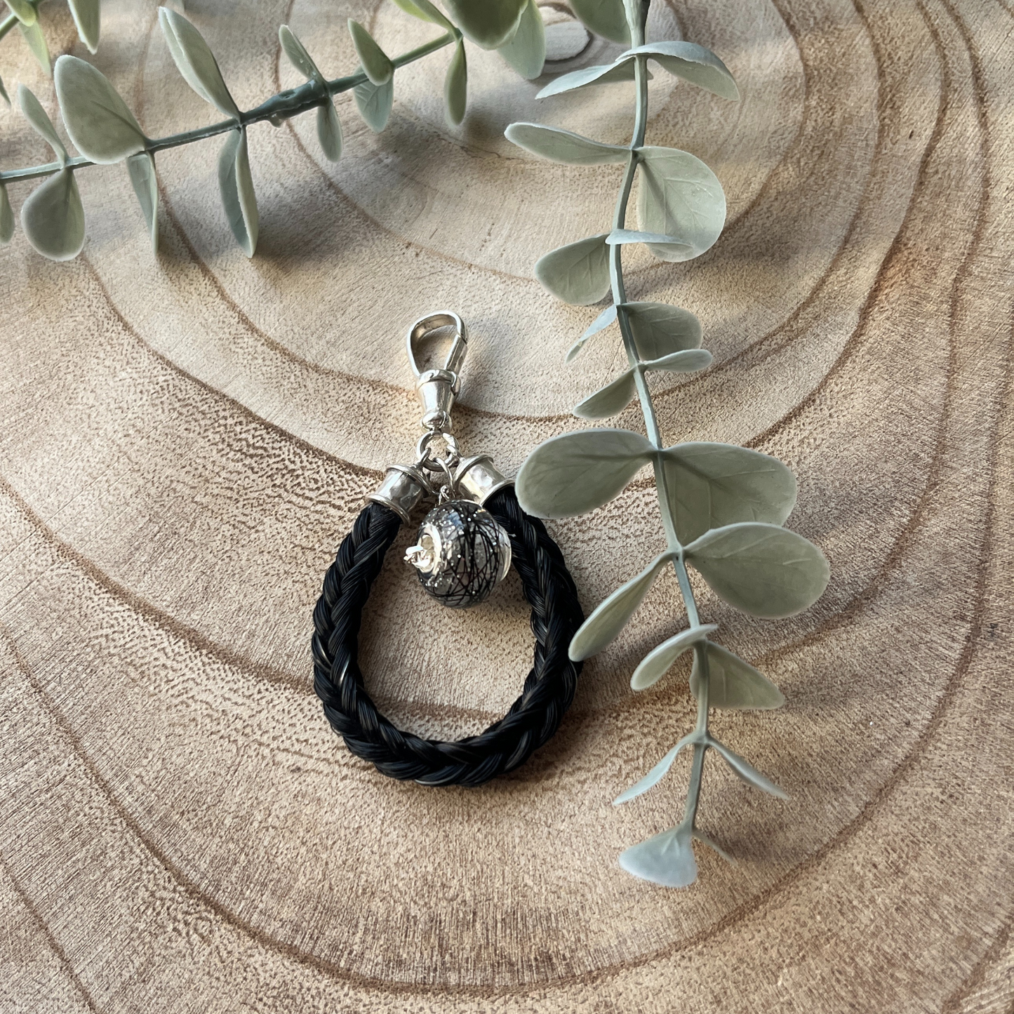 Horse & Hound Keepsake Keychain - Exclusive to Pony Tails Jewellery